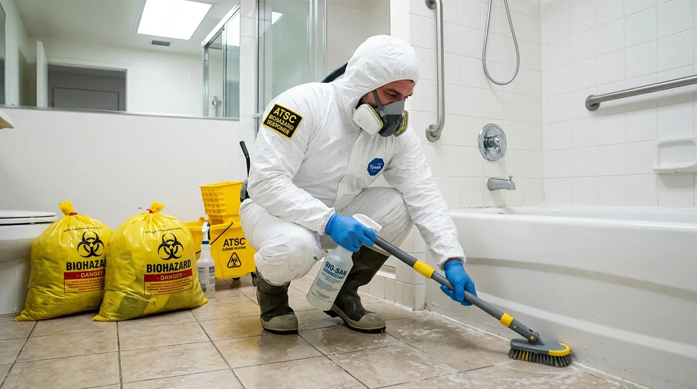 Decontamination equipment deployed for Blood Cleanup in Wentzville